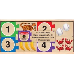 1 - 20 Numbers Puzzles