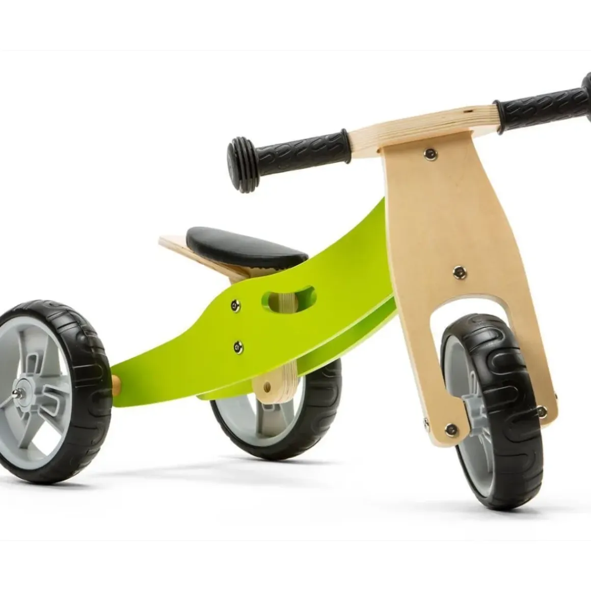 2 in 1 Bike - Green (Tricycle / Balance Bike)