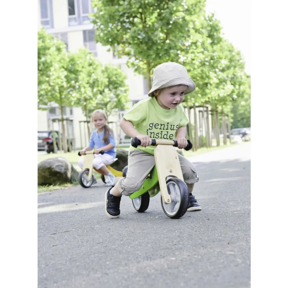 2 in 1 Bike - Green (Tricycle / Balance Bike)