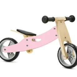 2 in 1 Bike - Pastel Pink (Tricycle/Balance Bike)