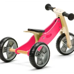 2 in 1 Bike - Pink (Tricycle / Balance Bike)