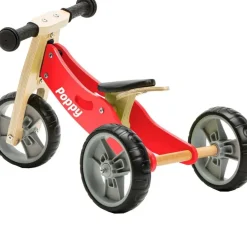 2 in 1 Bike - Red (Tricycle / Balance Bike)