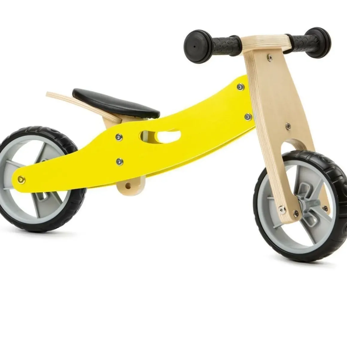 2 in 1 Bike - Yellow (Tricycle / Balance Bike)