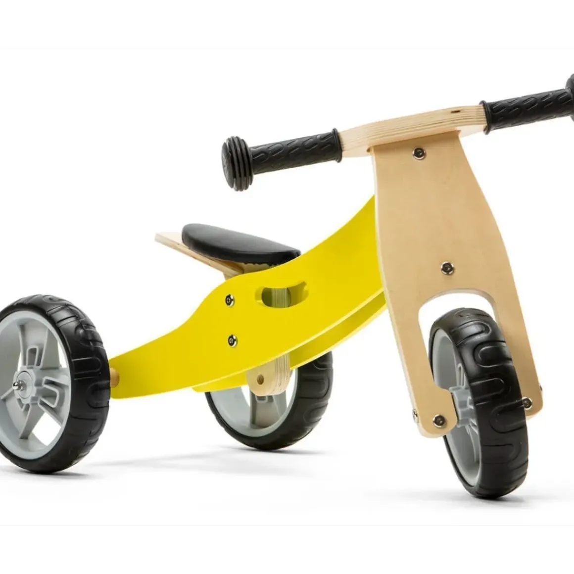 2 in 1 Bike - Yellow (Tricycle / Balance Bike)