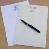 A5 Notepaper x 50 sheets