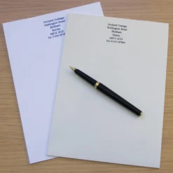 A5 Notepaper x 100 sheets