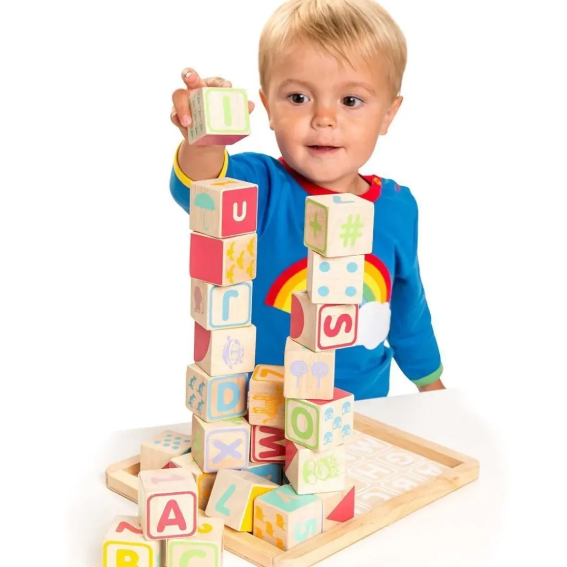 ABC Wooden Blocks (30 pieces)