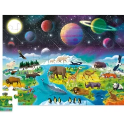Above & Below - Earth & Space 48 pc Puzzle