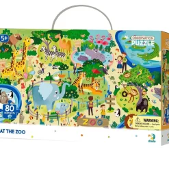 At the Zoo Observation Jigsaw (80 piece)