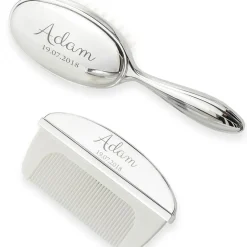 Baby Hairbrush & Comb Set