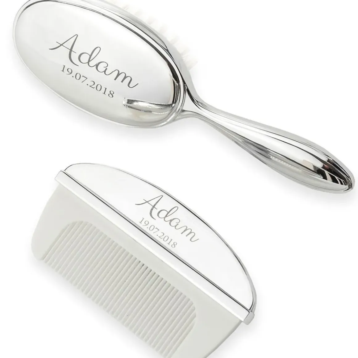 Baby Hairbrush & Comb Set