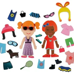 Bath Stickers - Dressing Up