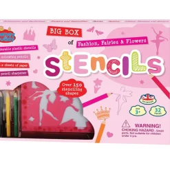 Big Box of Stencils - Fashion, Fairies & Flowers