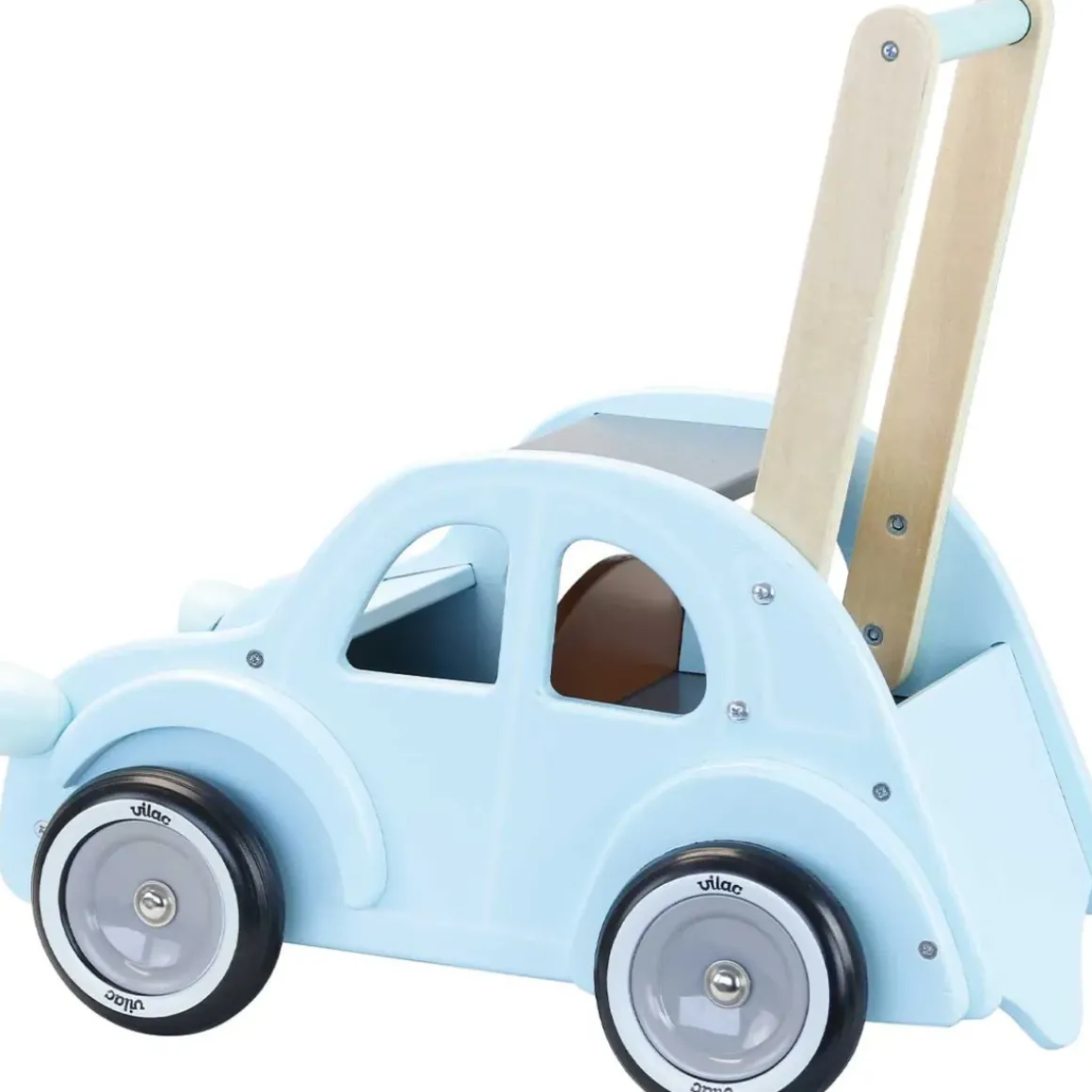 Blue Car Baby Walker