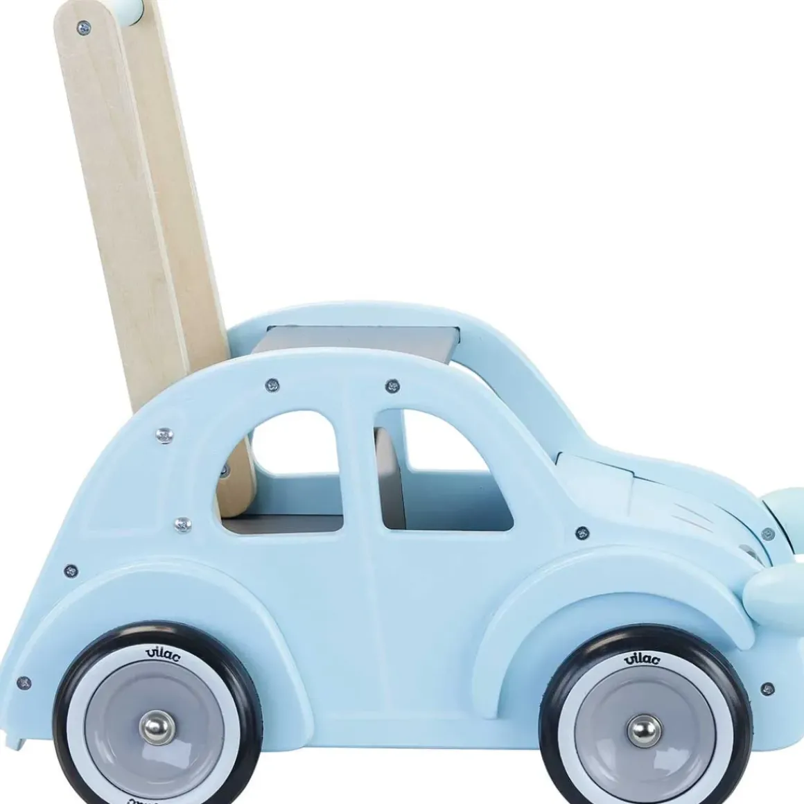 Blue Car Baby Walker