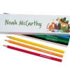 Box of 12 Named Colouring Pencils - Jungle Safari