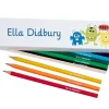 Box of 12 Named Colouring Pencils - Little Monsters