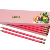 Box of 12 Named HB Pencils - Jungle Safari