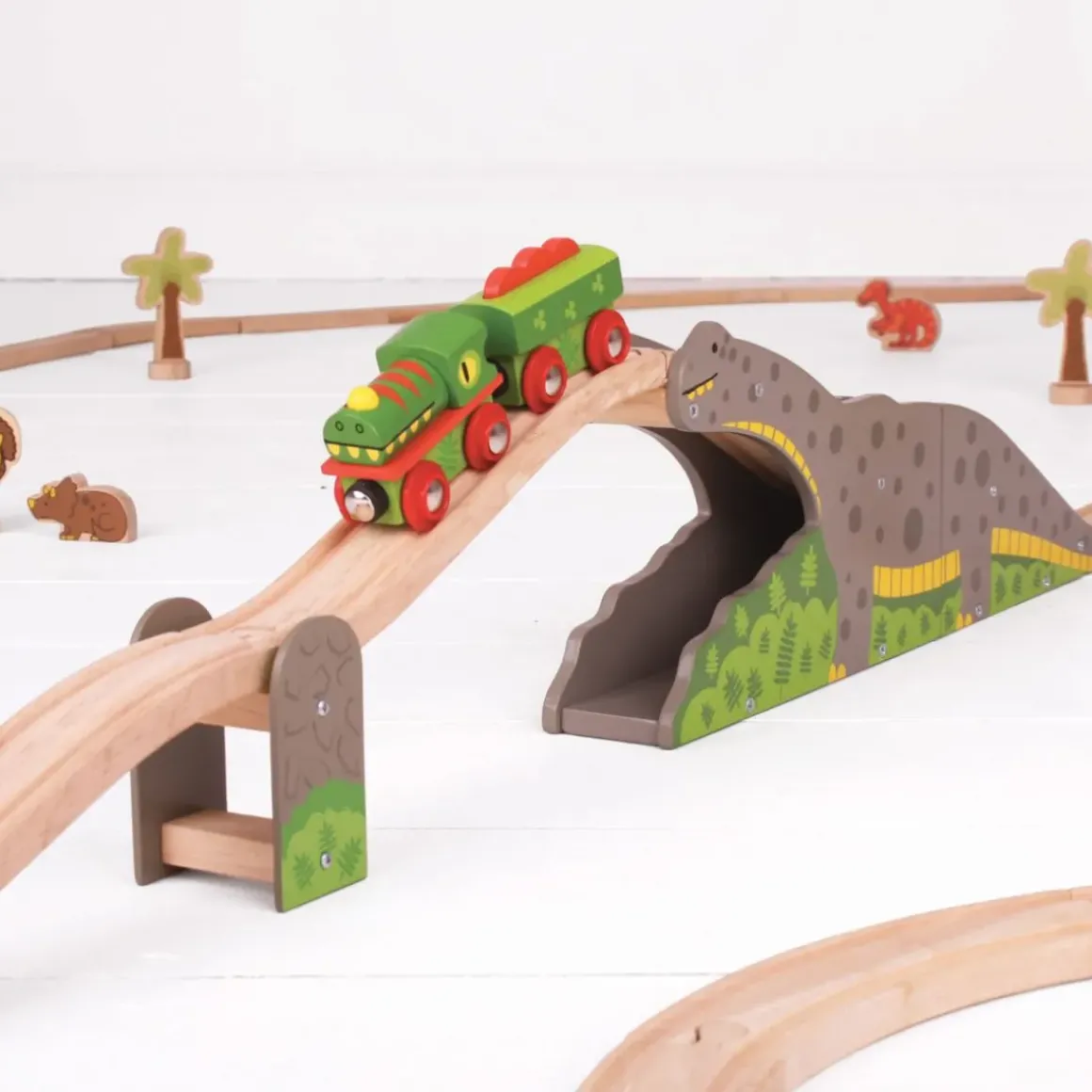 Bronto Riser Train Bridge