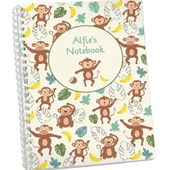 Cheeky Monkey Personalised Notebook