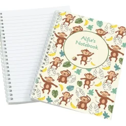Cheeky Monkey Personalised Notebook