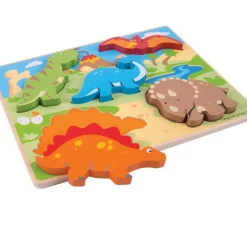 Chunky Lift Out Puzzle - Dinosaurs