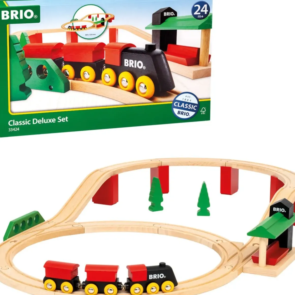 Classic Deluxe Brio Trainset