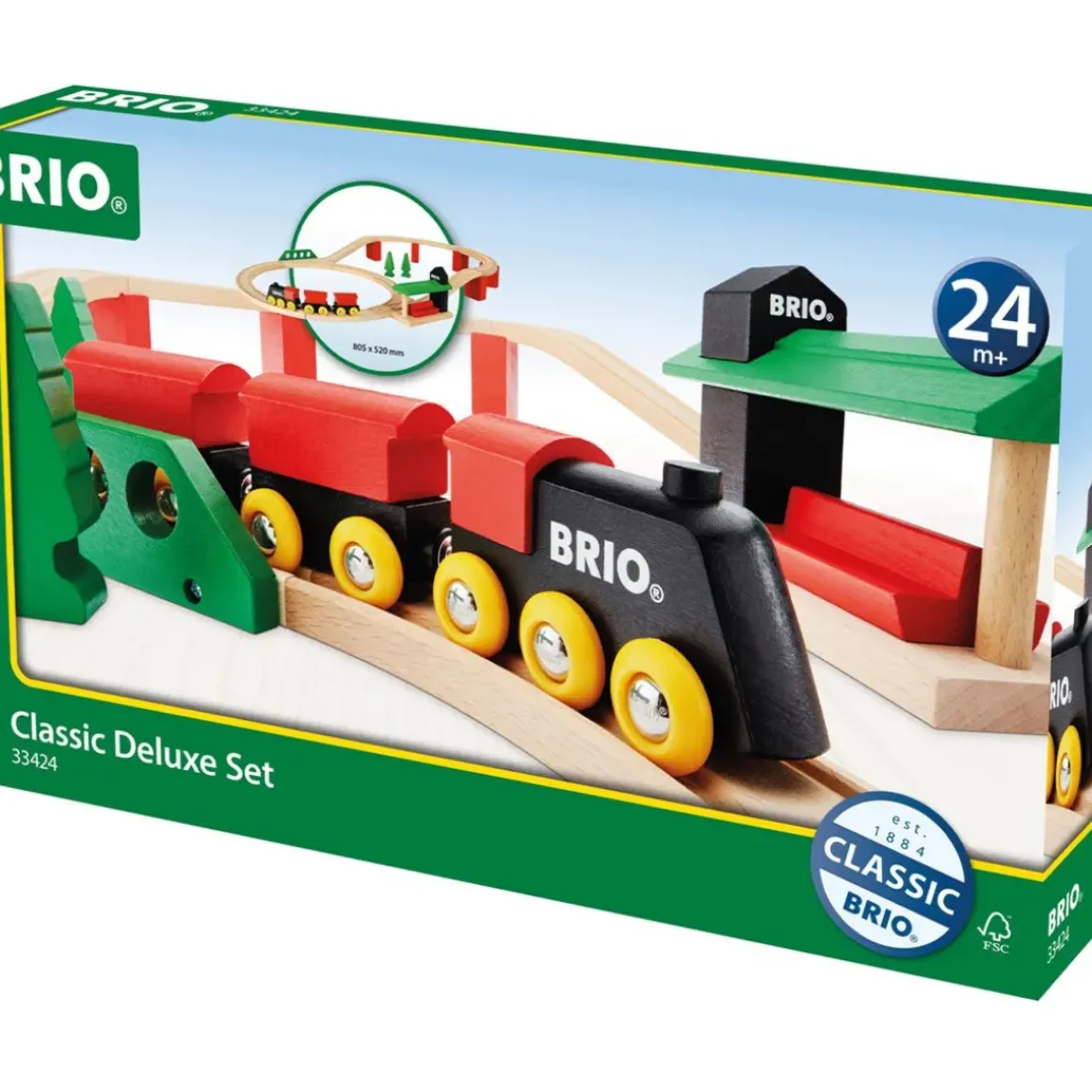 Classic Deluxe Brio Trainset