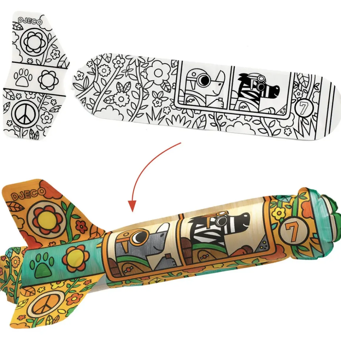 Colour in Rocket Ships