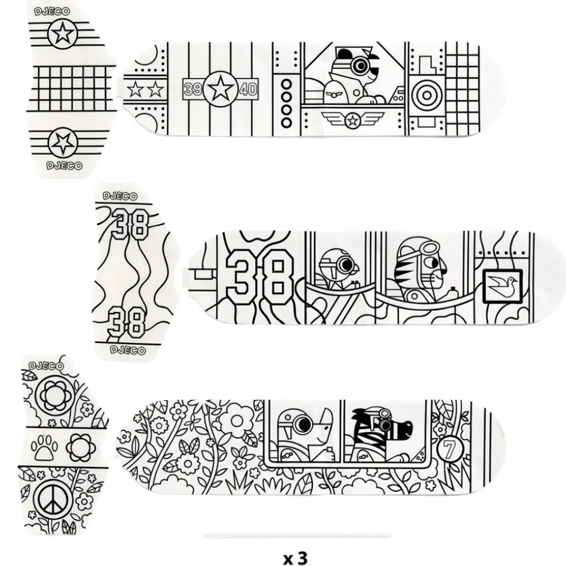 Colour in Rocket Ships