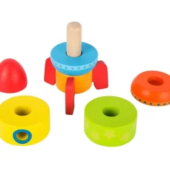 Colourful Stacking Rocket