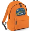 Construction Site Personalised Backpack