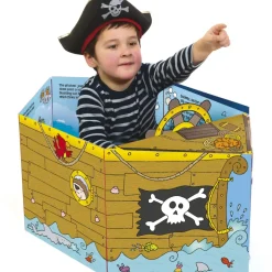 Convertible Book - Pirate Ship