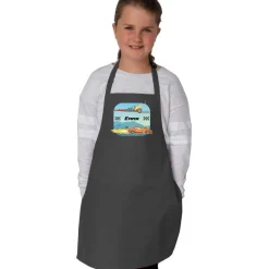 Crazy Cars Personalised Apron - Age 7-10