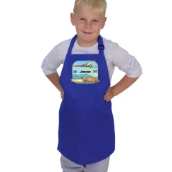Crazy Cars Personalised Apron - Age 3-6