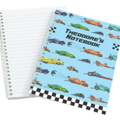 Crazy Cars Personalised Notebook