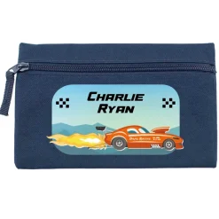 Crazy Cars Personalised Pencil Case