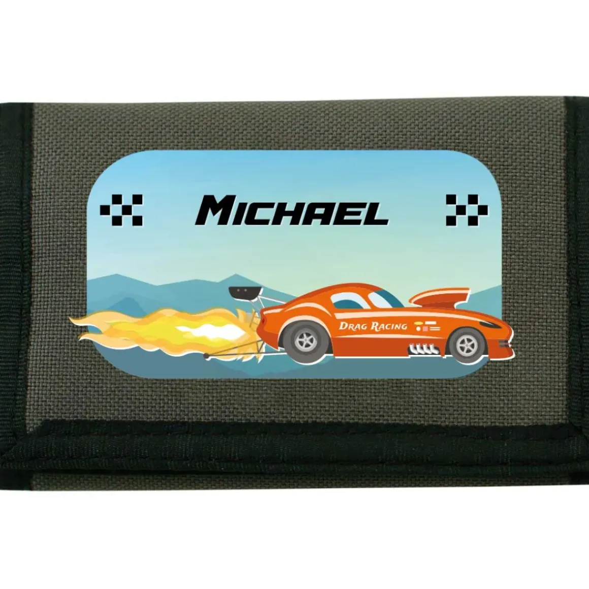 Crazy Cars Personalised Wallet