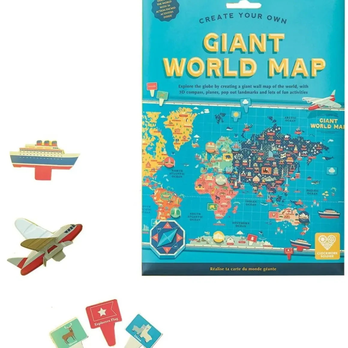 Create Your Own Giant World Map