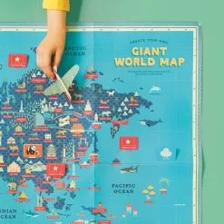 Create Your Own Giant World Map