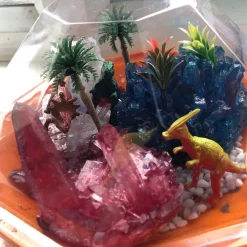 Crystal Growing Dinosaur Terrarium
