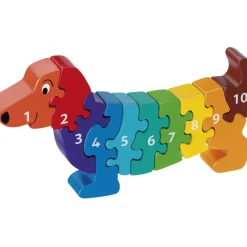 Dachshund 1 - 10 Number Puzzle
