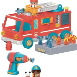 Design & Drill Bolt Buddies Fire Truck