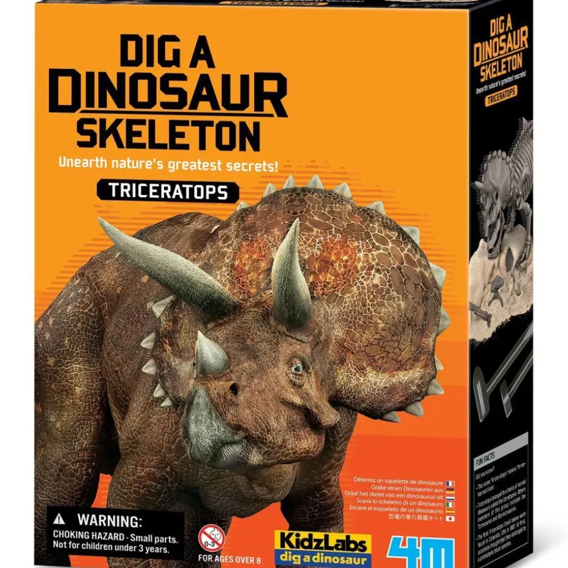 Dig a Dinosaur Skeleton - Triceratops