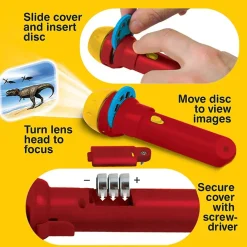 Dinosaur Torch Projector