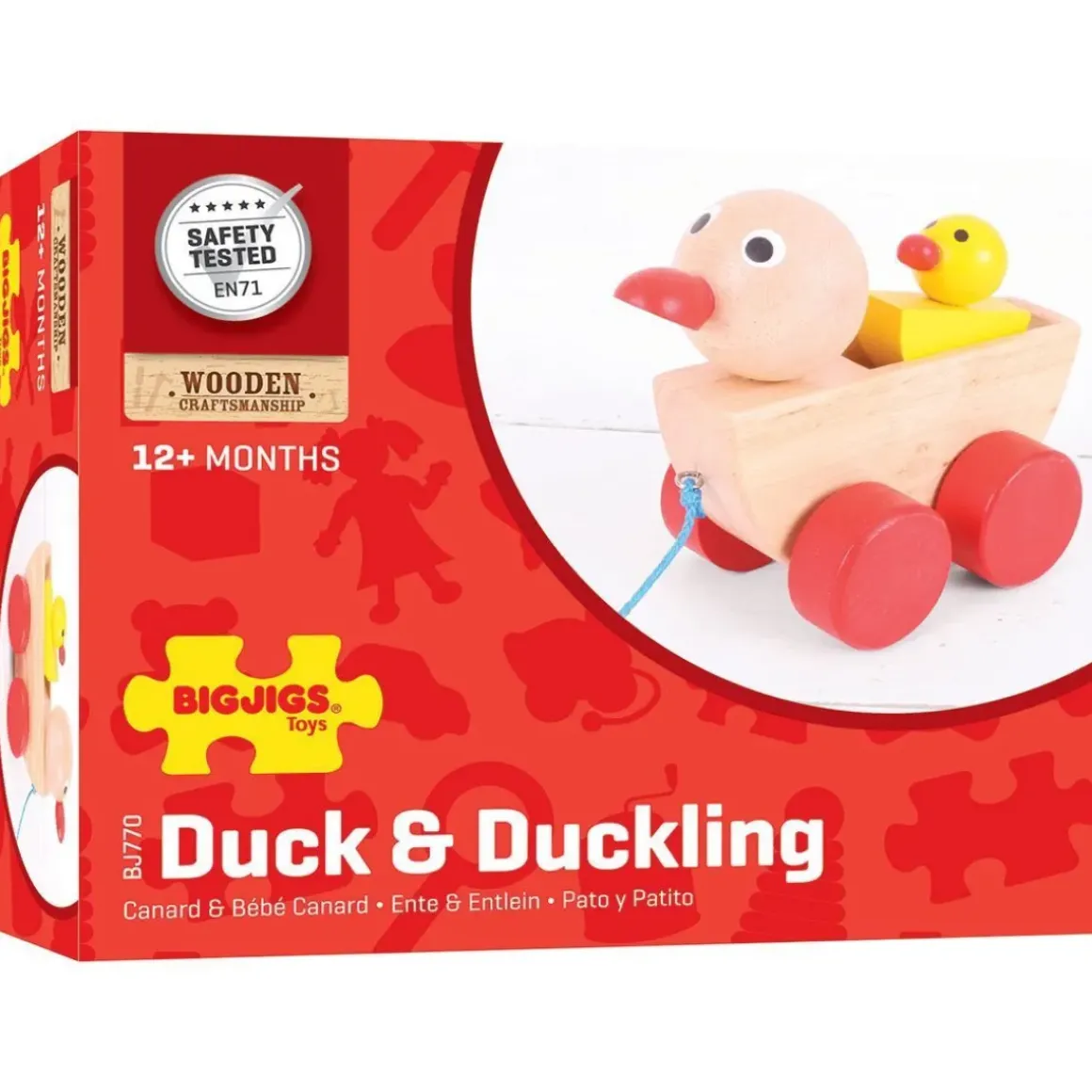 Duck & Duckling Pull-Along