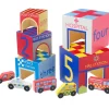 Emergency Services Wooden Stacking Cubes