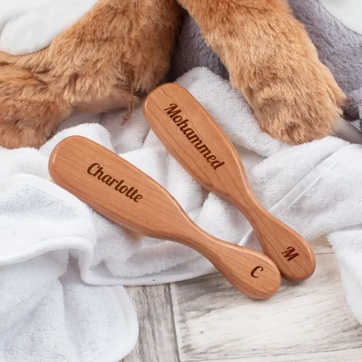 Engraved Baby's Hairbrush