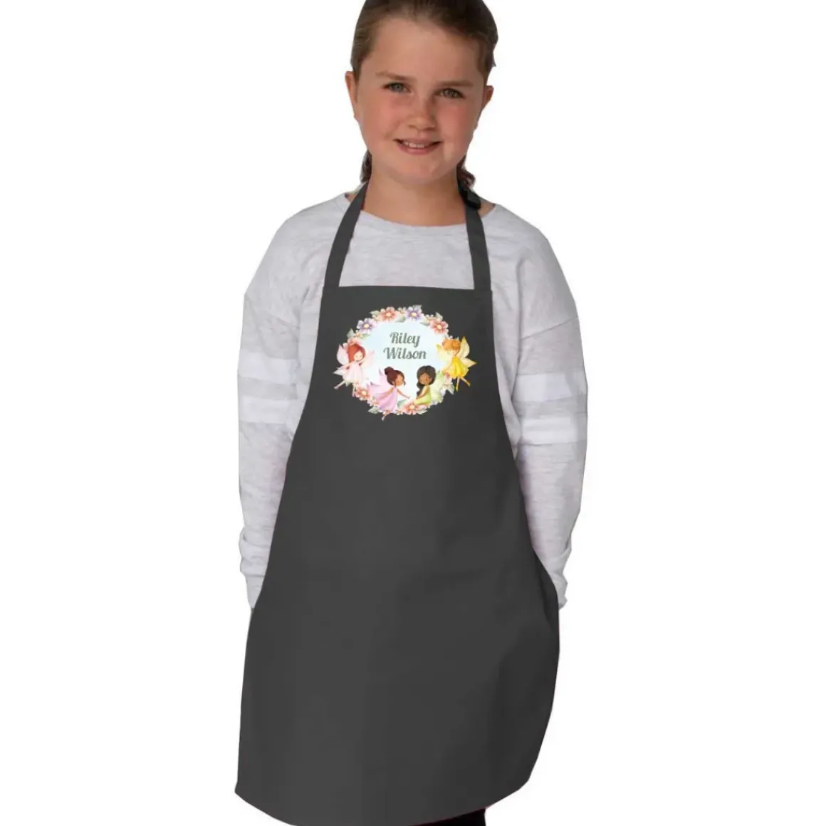 Fairies Personalised Apron - Age 7-10
