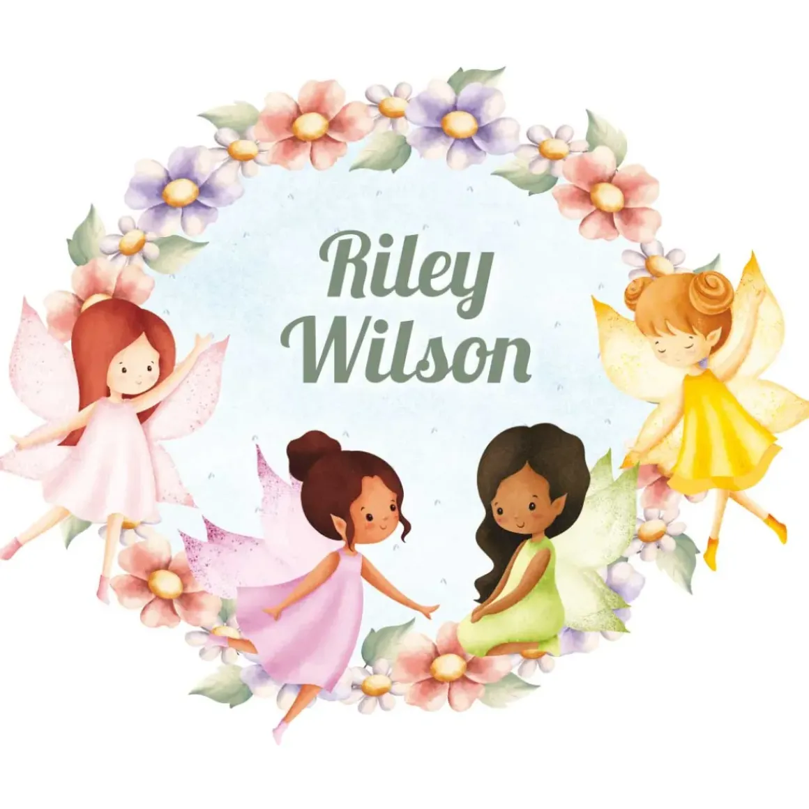 Fairies Personalised Lunch Bag